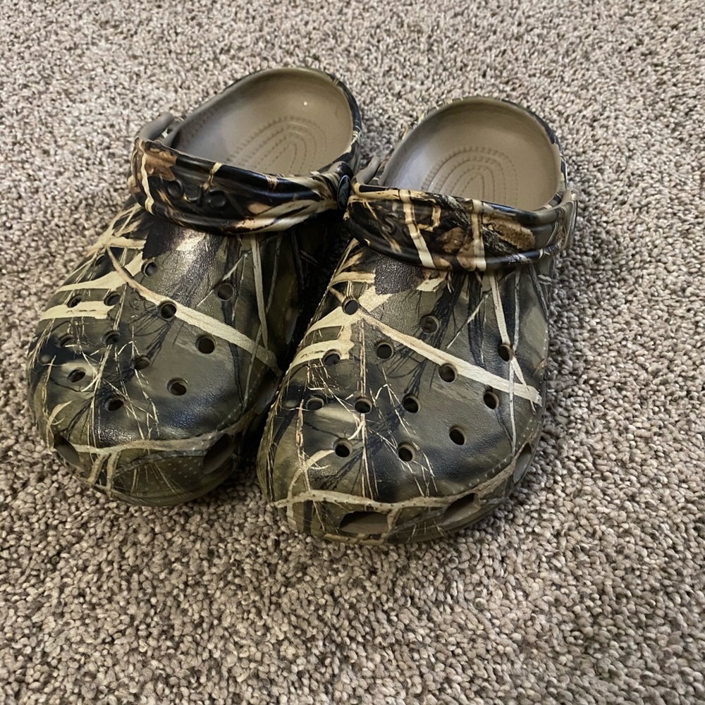 Kids Camo crocs